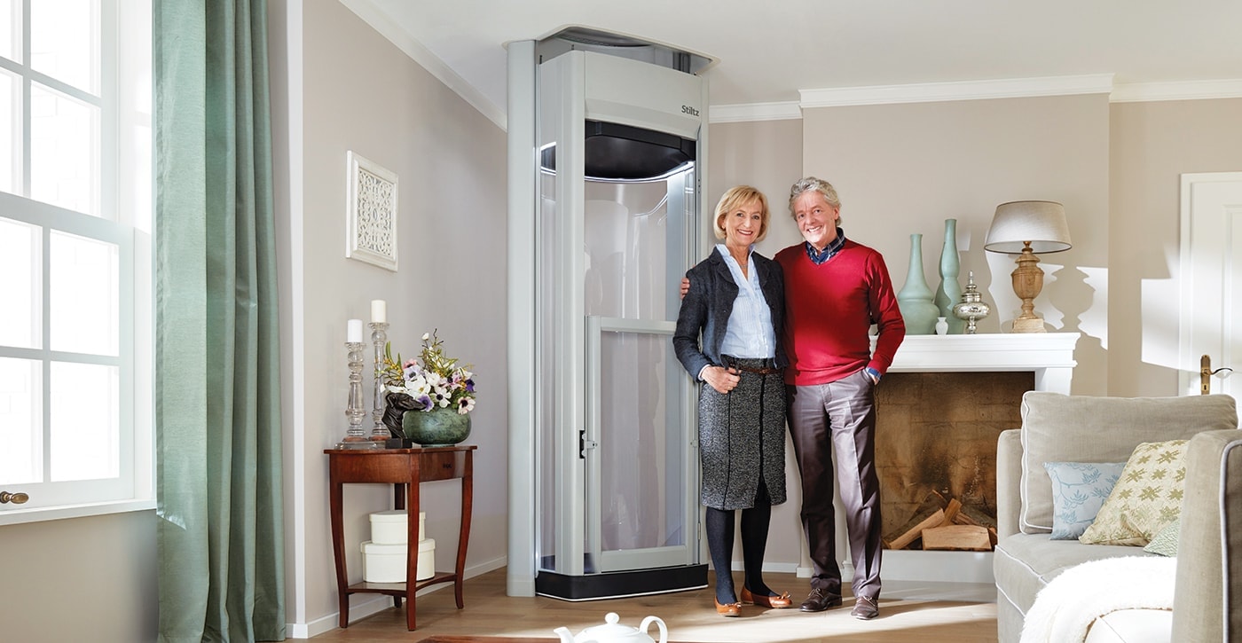 Customers with Stiltz Home Lift Duo+